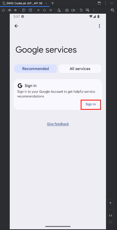 Device Sign In