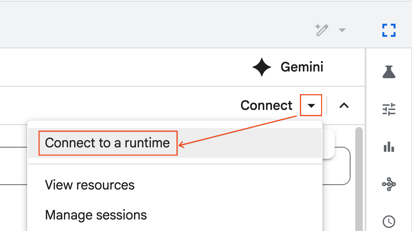Öffnet den Bereich „Notebook-Import“