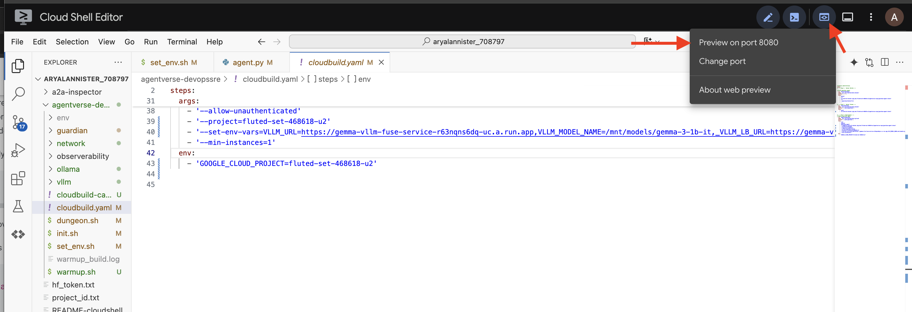 A2A Inspector Web Preview