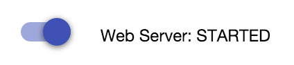 Reinicia Web Server de Chrome