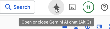 Gemini Cloud Assist را باز کنید