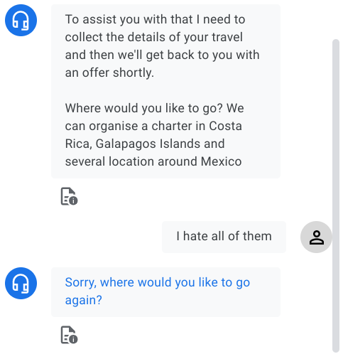 禁止されているフレーズのいずれかをテストする 禁止されているフレーズのいずれかをテストする