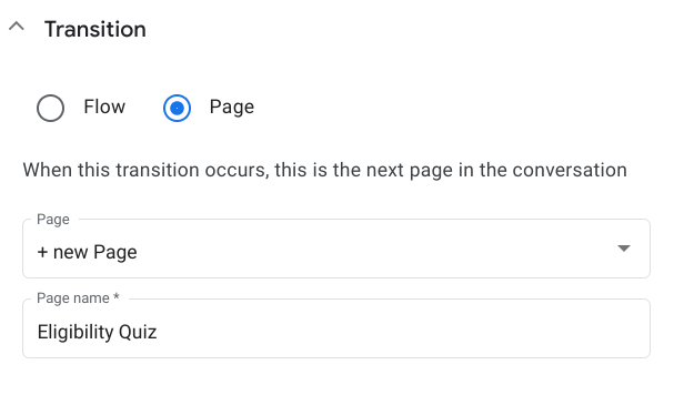 যখন confirmation.yes একটি নতুন পৃষ্ঠার যোগ্যতা কুইজে রূপান্তর ট্রিগার করা হয়।