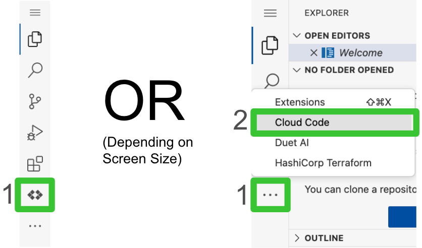 open cloud code