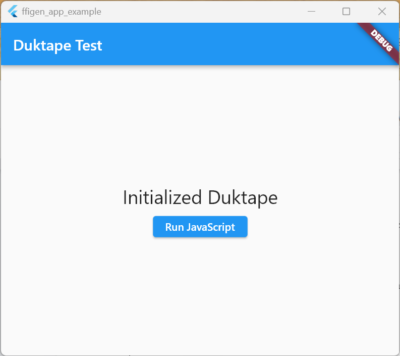 عرض عملية بدء Duktape في تطبيق Windows