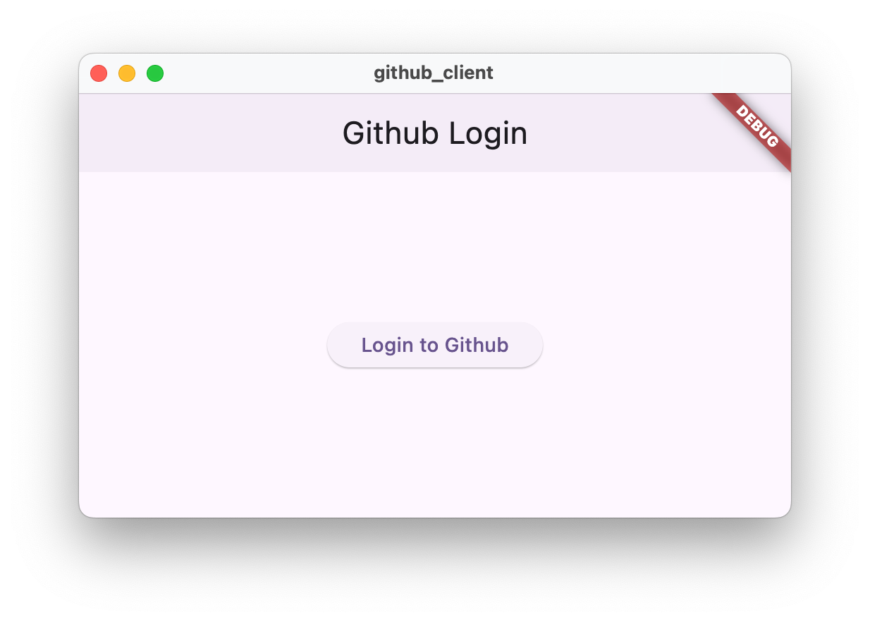 The initial GitHub login step, again