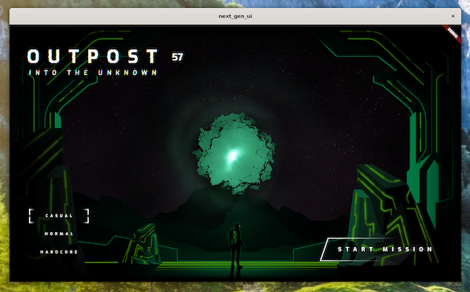 האפליקציה המוגמרת פועלת ב-Linux