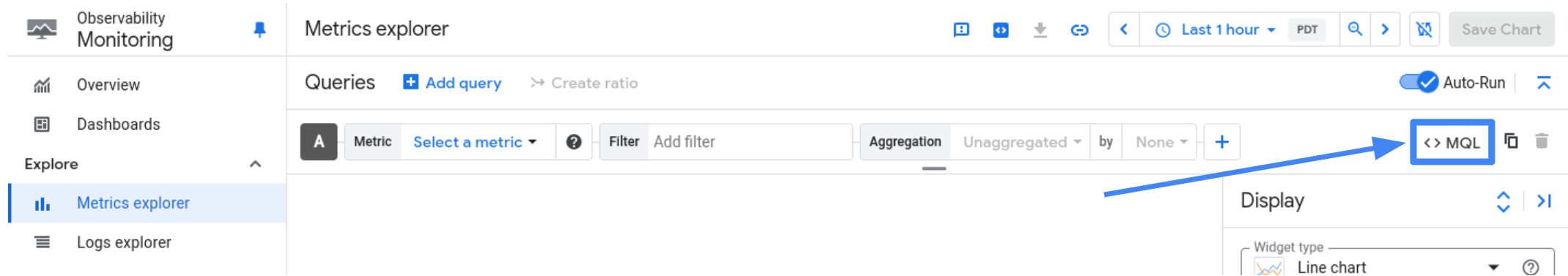 مكان زرّ "العملاء المحتملون المؤهّلون" في "أداة استكشاف المقاييس"