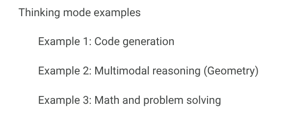 Celle di codice per mostrare l'output di Pensiero