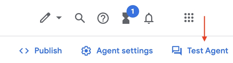 ทดสอบ Agent ใน Dialogflow CX