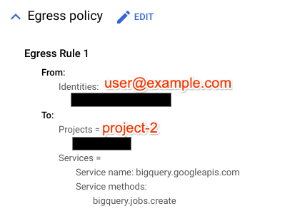 Egress violation Fix configurations.