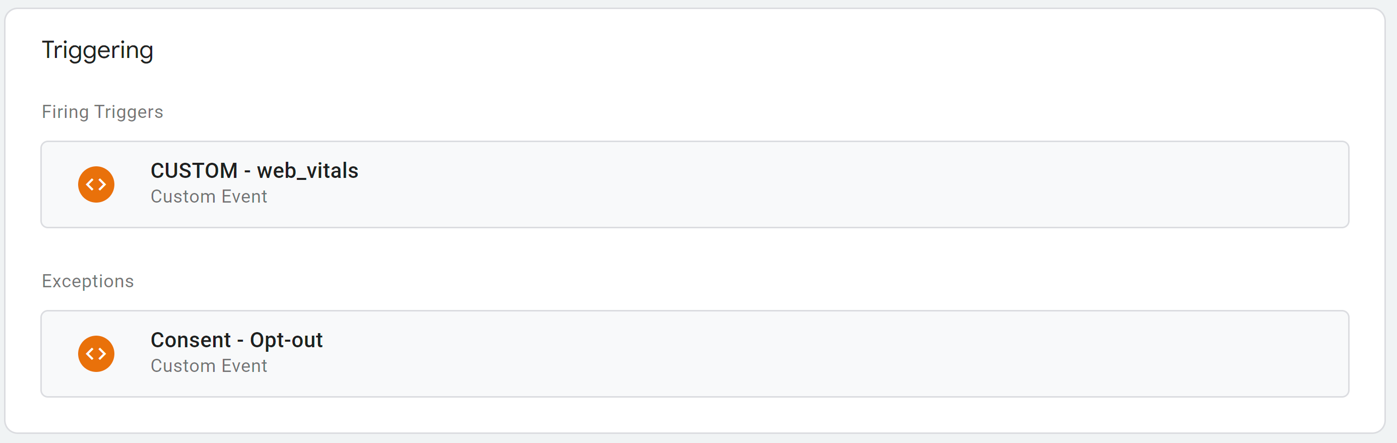 GA4 태그의 트리거 구성
