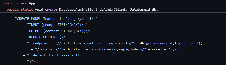 মডেল স্টেটমেন্ট তৈরি করুন