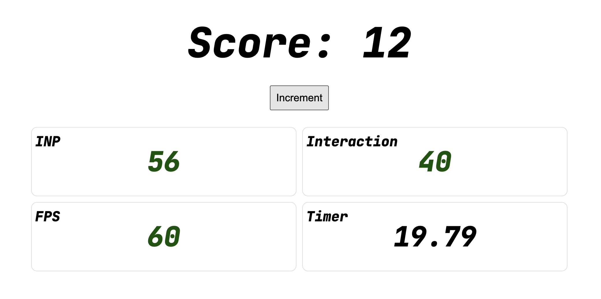 Screenshot dell&#39;app demo per questo codelab