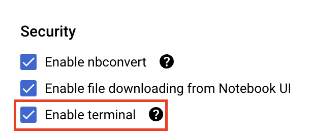 enable-terminal