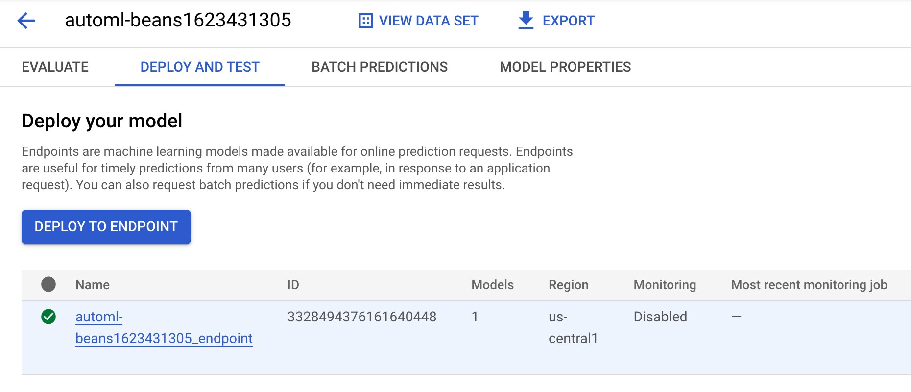 Model-endpoint